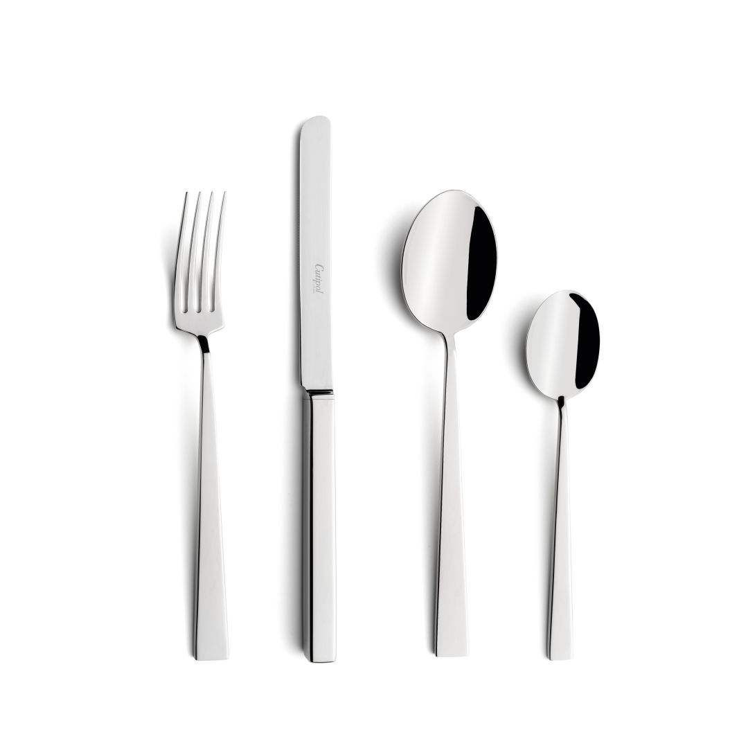 Set de 24 Couverts en Inox RONDO - CUTIPOL - Le Long du Tage