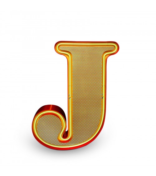 LETTRE LUMINAIRE "J" - DELIGHTFULL