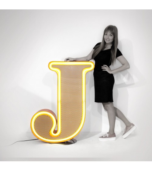 LETTRE LUMINAIRE "J" - DELIGHTFULL