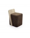 TABOURET CUT STOOL - BLACKCORK