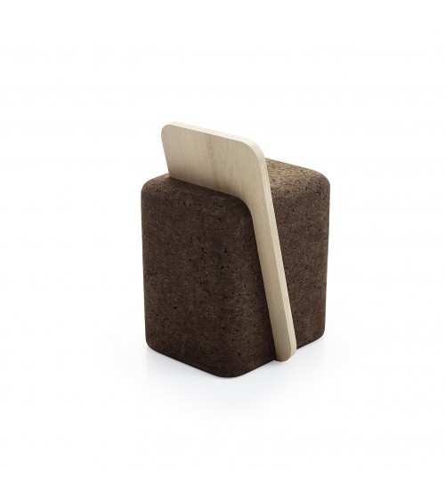 TABOURET CUT STOOL - BLACKCORK