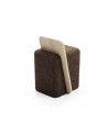 TABOURET CUT STOOL - BLACKCORK