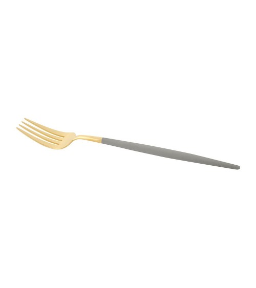 FORK GOA GREY & GOLD MATTE CUTIPOL