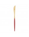 KNIFE GOA RED & GOLD MATTE CUTLERY - CUTIPOL