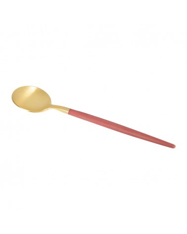 SPOON GOA RED & GOLD MATTE CUTLERY - CUTIPOL