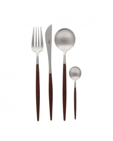 GOA BROWN MATTE CUTLERY SET - CUTIPOL