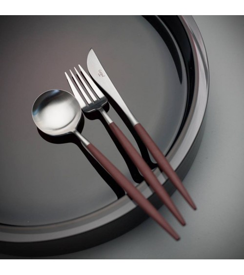 GOA BROWN MATTE CUTLERY SET - CUTIPOL