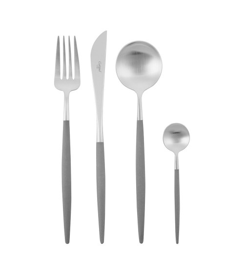 SET DE COUVERTS GOA GRIS - CUTIPOL