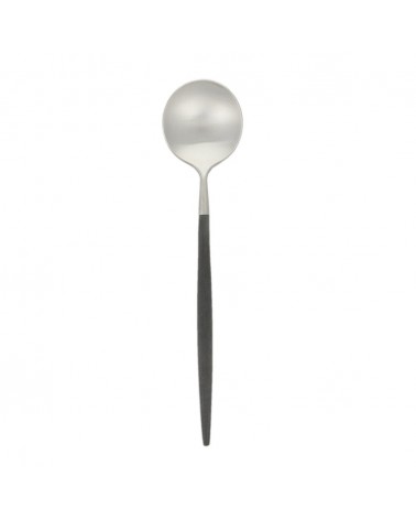 GOA Black Cutipol Dessert Spoon 