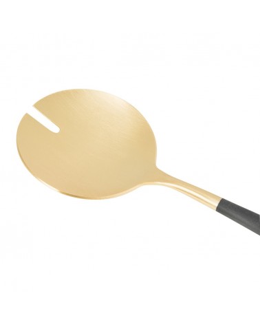 GOA Black and Gold Cutipol Salad Set