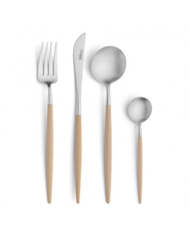 GOA Ivory & matte cutlery set