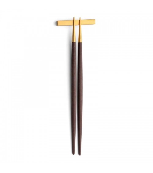 GOA Brown Gold Cutipol Chopstick Set (3PCS)