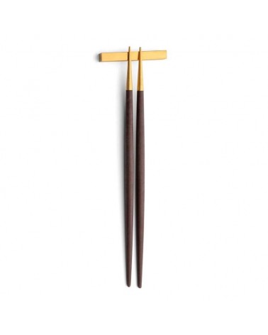 GOA Brown Gold Cutipol Chopstick Set (3PCS)