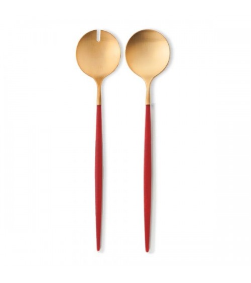 GOA Rouge and Gold Cutipol Salad Set