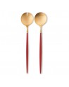 GOA Rouge and Gold Cutipol Salad Set