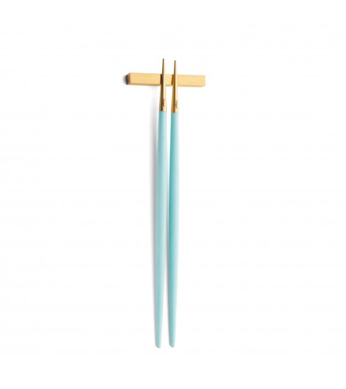 GOA Turquoise Gold Cutipol Chopstick Set (3PCS)