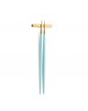 GOA Turquoise Gold Cutipol Chopstick Set (3PCS)