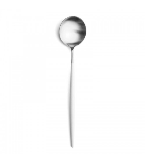 GOA White Cutipol Serving Spoon 