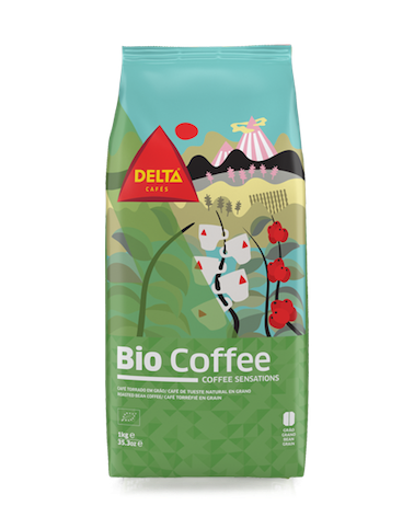 Delta Cafés Bio Coffee, Café grain
